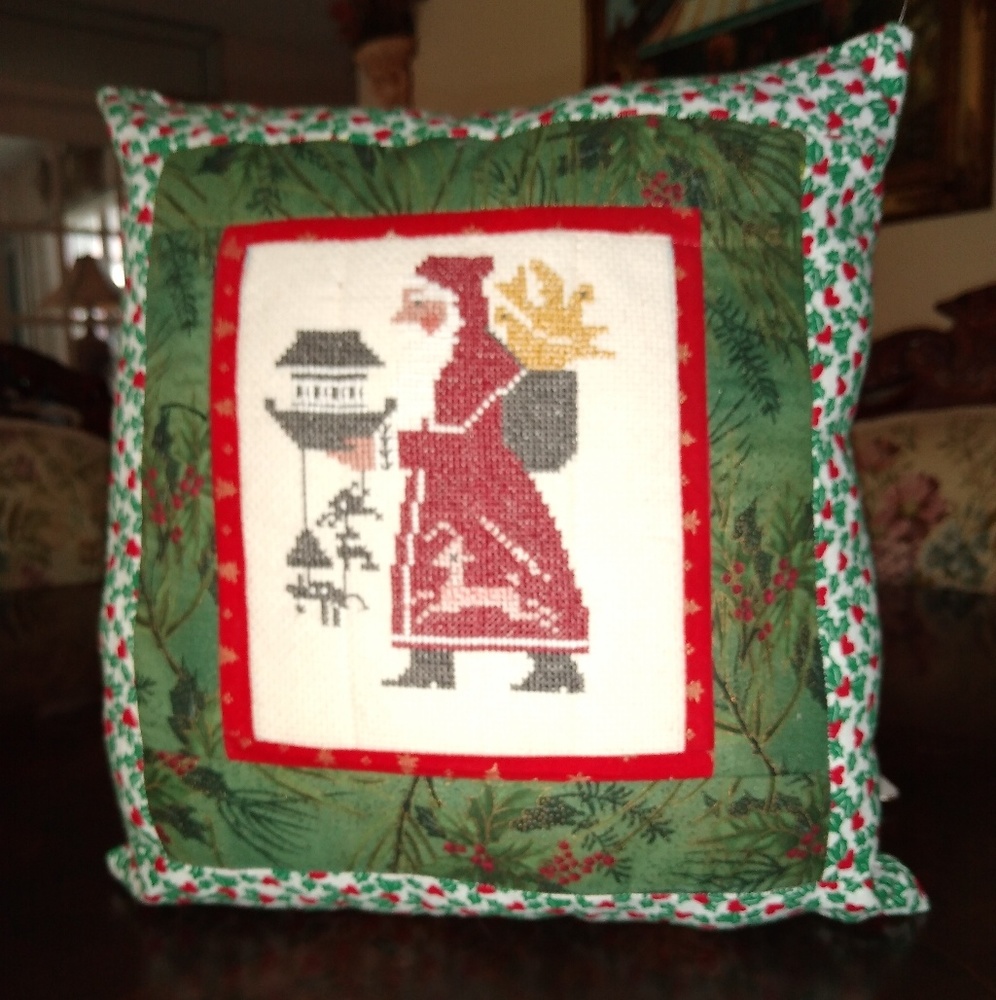 Father Chrismas cushion